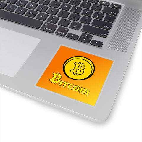 Bitcoin sticker (box)